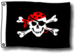 One-eyed jack flag, Black Caesar- pirate